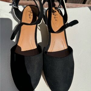 wedge heel espadrilles